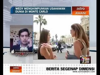WEOY menghimpunkan usahawan dunia di Monte Carlo