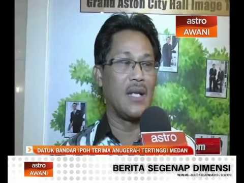 Datuk Bandar Ipoh terima anugerah tertinggi Medan