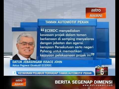 Keyakinan pelabur terhadap Taman Automotif Pekan