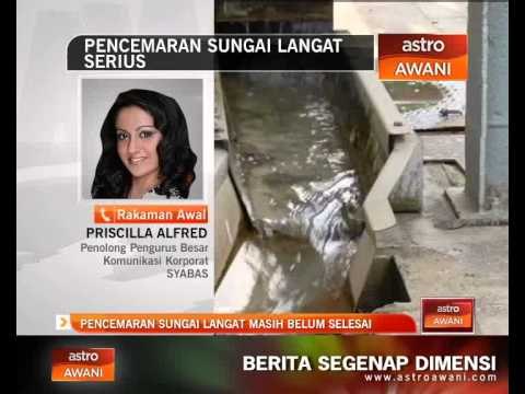 Pencemaran Sungai Langat masih belum selesai