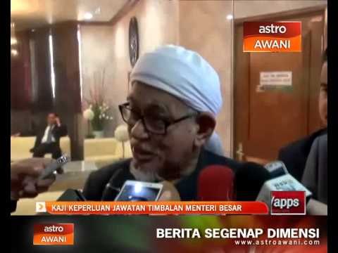 Kaji keperluan jawatan Timbalan Menteri Besar