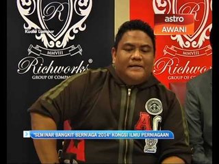"Seminar Bangkit Berniaga 2014" kongsi ilmu perniagaan