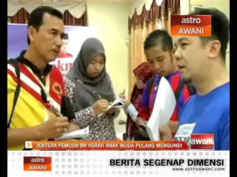 Jentera Pemuda BN kerah anak muda pulang mengundi