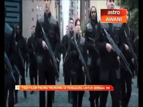 Tiga filem paling trending di panggung minggu ini