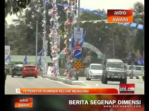 SPR jangka lebih 70 % keluar mengundi