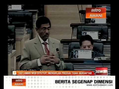 183 laman web ditutup, mengiklan produk tidak berdaftar