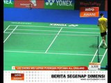 Lee Chong Wei lega menang pusingan pertama