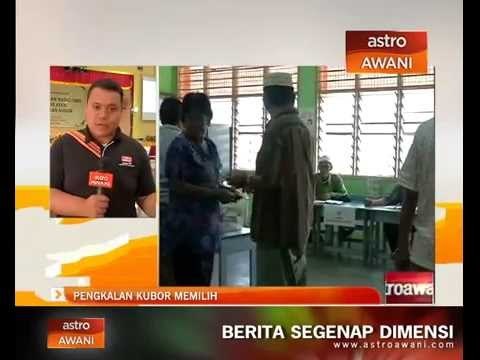 Perkembangan PRK Pengkalan Kubor (12:00 petang)