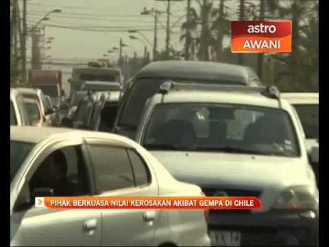 Pihak berkuasa nilai kerosakan akibat gempa di Chile