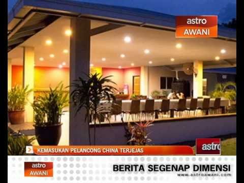 Kemasukan pelancong China terjejas