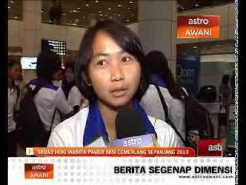 Skuad hoki wanita pamer aksi cemerlang sepanjang 2013