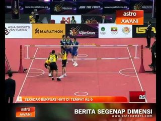 Sekadar berpuas hati di tempat ke-5