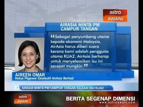 AirAsia minta PM campur tangan selesai isu KLIA2