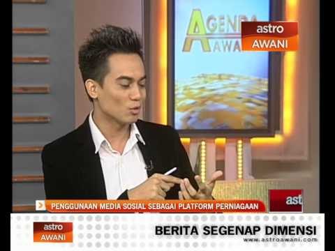 Agenda Awani: Penggunaan media sosial sebagai platform perniagaan