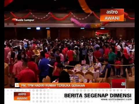 PM, TPM hadiri rumah terbuka Gerakan