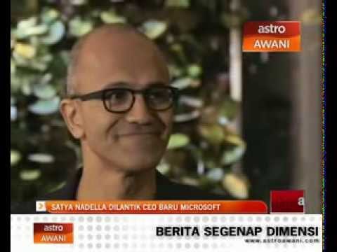 Satya Nadella dinamakan sebagai CEO baru Microsoft