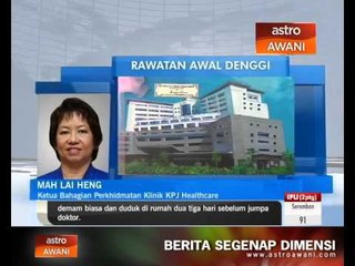 Lakukan ujian darah awal jika demam