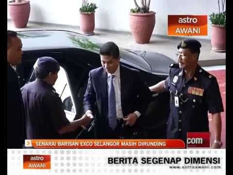 Senarai barisan Exco Selangor masih dirunding