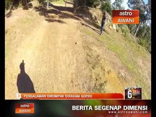 Pengalaman dirompak dirakam GoPro