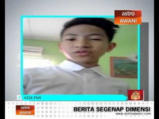 Keek PMR - Reaksi murid