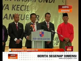 Download Video: PRK Pengkalan Kubor: Kemenangan cemerlang BN