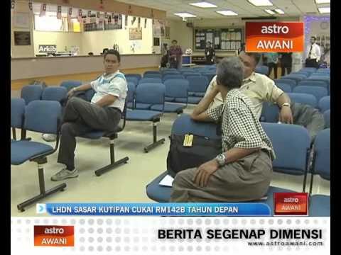 LHDN sasar kutipan cukai RM142b tahun depan