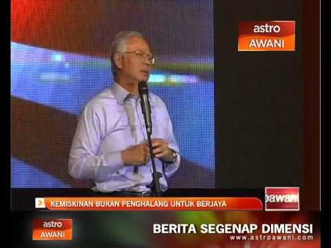 Kemiskinan bukan penghalang untuk berjaya