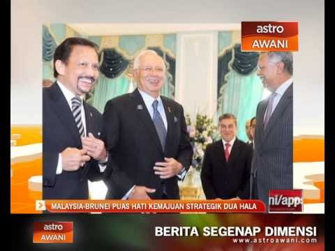 Malaysia-Brunei puas hati kemajuan strategik dua hala