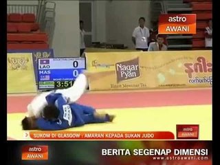 SUKOM di Glasgow: Amaran kepada sukan judo