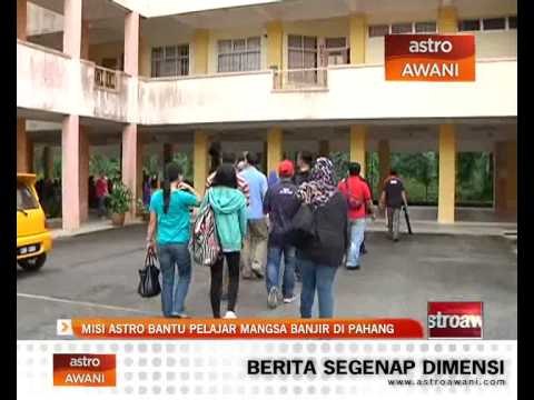 Misi Astro bantu pelajar mangsa banjir Pahang