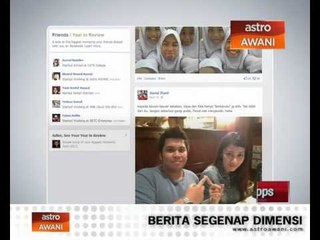 Facebook perkenal 'Year In Review' sempena tahun baru