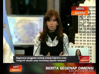 Argentina mahu penstrukturan semula bayaran hutang
