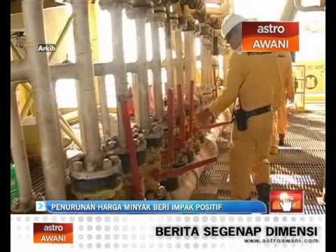 Penurunan harga minyak beri impak positif