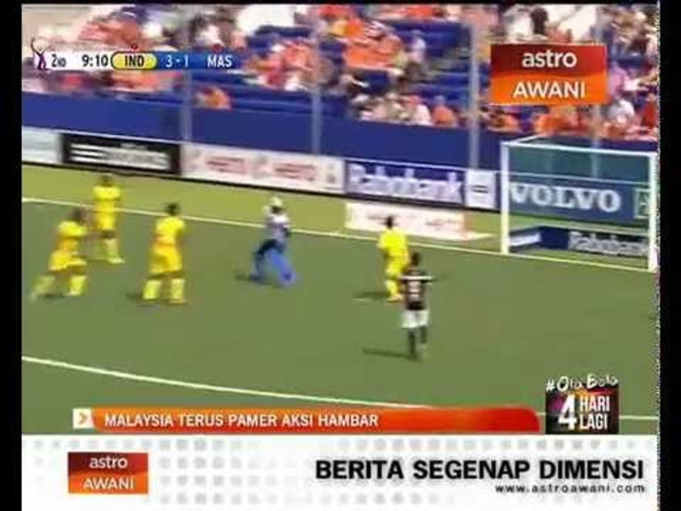 Malaysia terus pamer aksi hambar