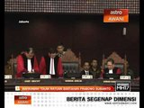 Mahkamah tolak rayuan bantahan Prabowo Subianto
