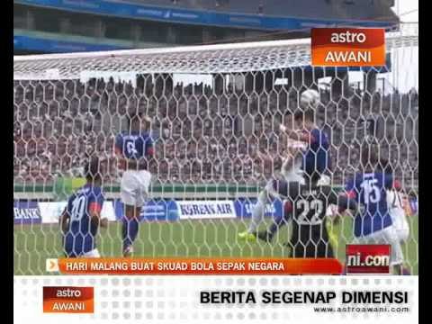 Hari malang buat skuad bola sepak negara