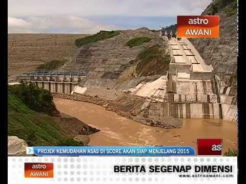 Semua projek kemudahan asas di SCORE akan siap menjelang 2015