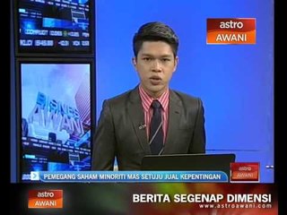 Pemegang saham minoriti MAS setuju jual kepentingan