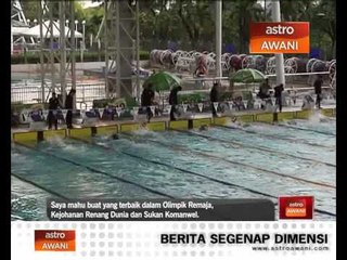 Juara remaja Asia belum puas hati