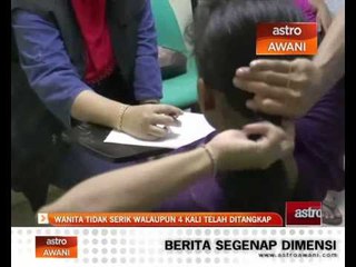 Wanita tidak serik walaupun 4 kali ditangkap