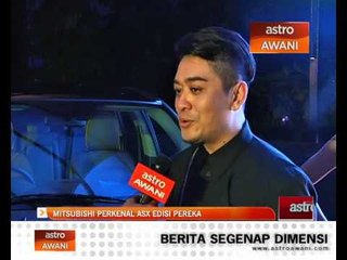 Rizalman reka model Mitsubishi ASX