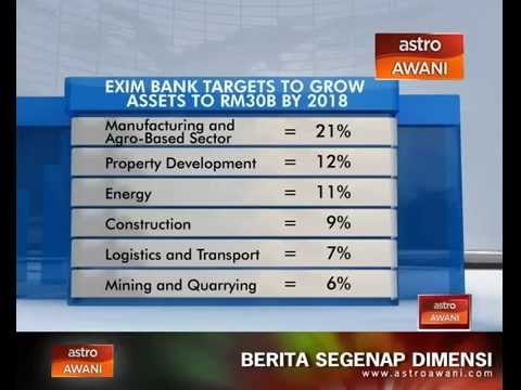 Exim Bank targets to grow assets to RM30b by 2018