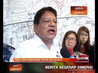 DBKL sedia kemudahan untuk bertafakur