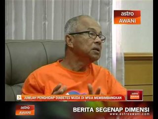 Jumlah penghidap diabetes muda membimbangkan