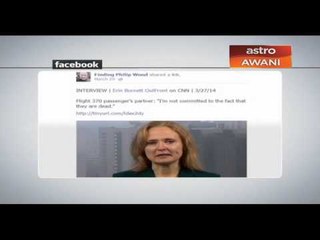 Laman komuniti Facebook bagi mengingati penumpang MH370