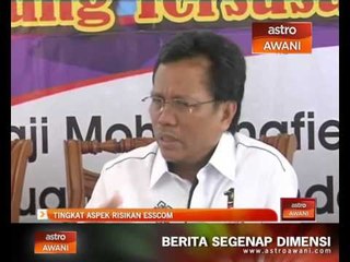 Tingkat aspek risikan ESSCOM