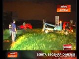 Penjenayah mati, kereta terbabas