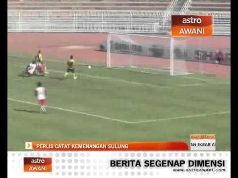 Liga Perdana: Perlis catat kemenangan sulung