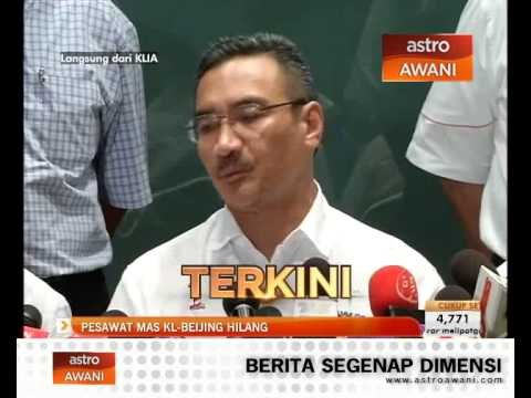 MAS maklumkan akan menjaga kebajikan keluarga penumpang MH370