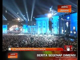 25 tahun runtuhnya tembok Berlin